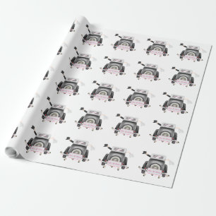 HERR OCH FRU NY GIFTA som slår in papper Presentpapper