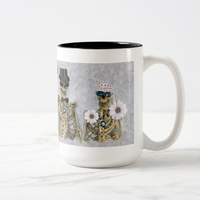 Herr och fru Skully Pirate  Mugg För all framtid (Höger)