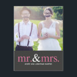 HERR! OCH FRU Tack vykort<br><div class="desc">Helt enkelt modern. Alltid snyggt. © www.themodcards.com</div>