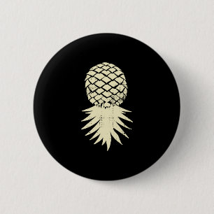 Herr omvänd pineapple subtil semester rolig knapp