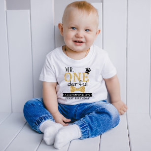 Herr ONederful 1-årsdag T Shirt