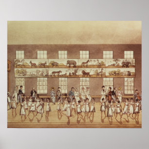 Herr Owens institution, nya Lanark (quadrillen Poster