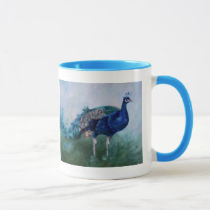 Herr påfågelmugg mugg