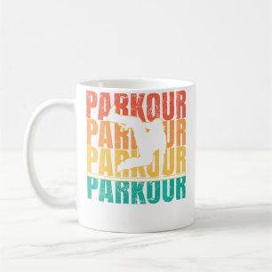 Herr Parkour Freerunning Kaffemugg