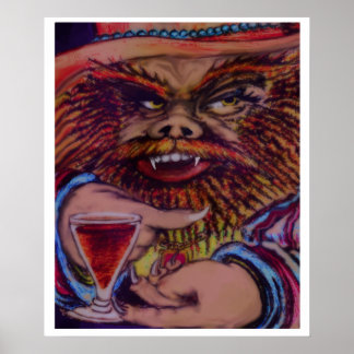 Herr Percy Purrkins Poster