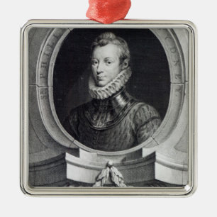 Herr Philip Sidney Julgransprydnad Metall