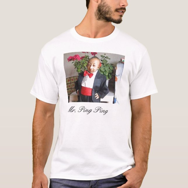 Herr PingPing T Shirt (Framsida)