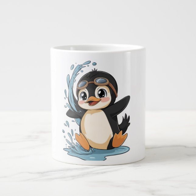 Herr Pingvin Jumbo Mugg (Framsidan)
