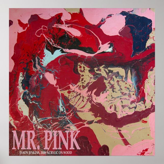 HERR PINK POSTER (Framsidan)