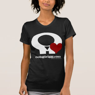 Herr pladderskalle med hjärta t-shirt