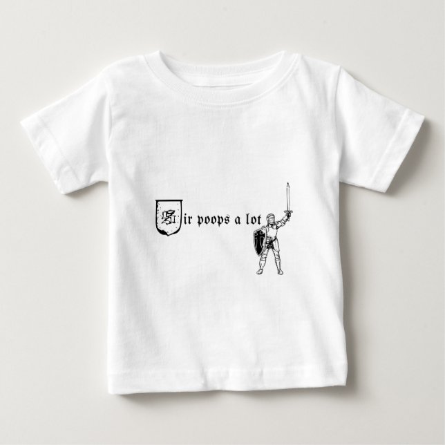 Herr Poops a Lot Tee Shirt (Framsida)
