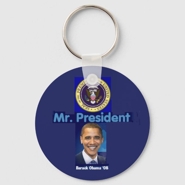 HERR! PRESIDENT Keychain Nyckelring (Framsida)
