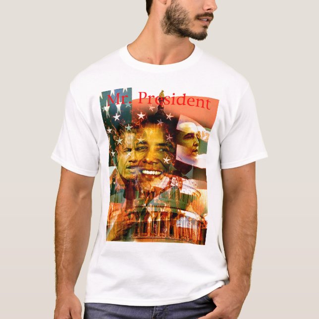 Herr president t-shirt (Framsida)
