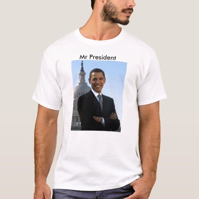 Herr president tee shirt (Framsida)