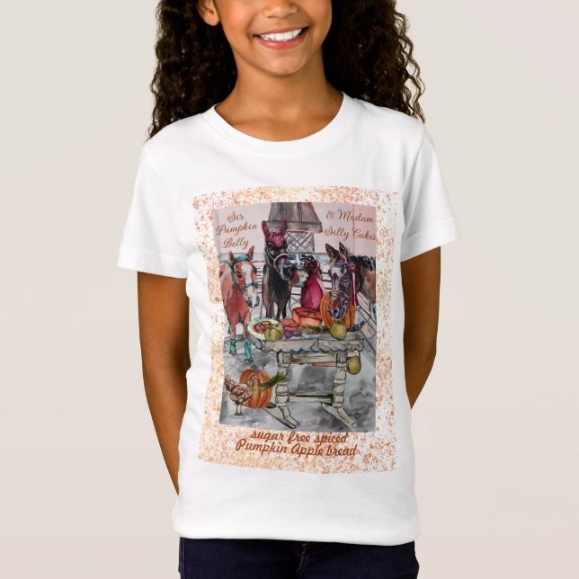 Herr Pumpkin Pumpkin Pumpkin-bröd T Shirt (Framsida)