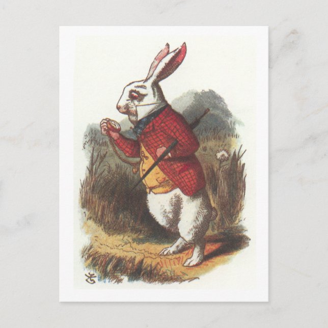 Herr Rabbit! Vykort (Framsida)