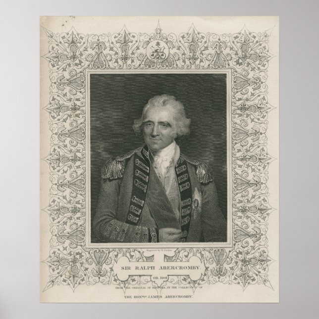 Herr Ralph Abercromby Poster (Framsidan)