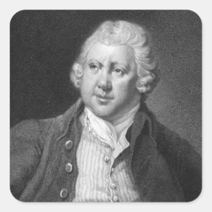 Herr Richard Arkwright Fyrkantigt Klistermärke