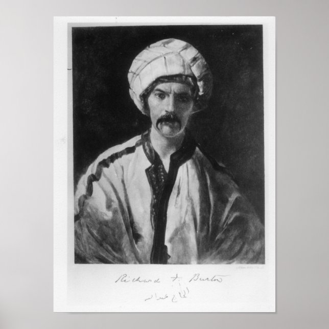 Herr Richard Burton Poster (Framsidan)