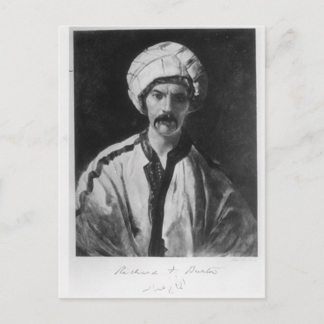 Herr Richard Burton Vykort (Framsida)