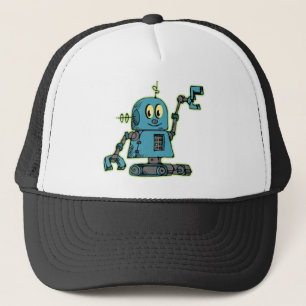 Herr robothatt truckerkeps