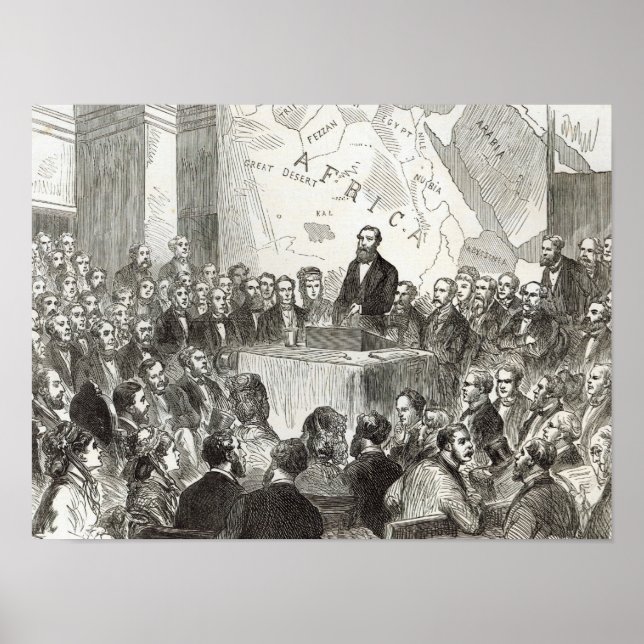 Herr Samuel Baker Poster (Framsidan)