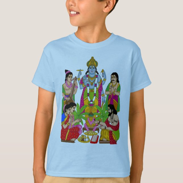Herr Satyanarayan T-Shirt (Framsida)
