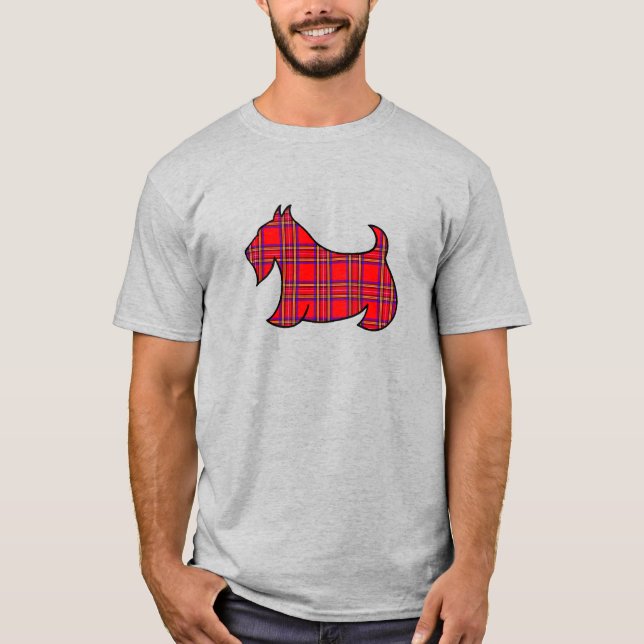 Herr Scottish Terrier T-Shirt Present (Framsida)