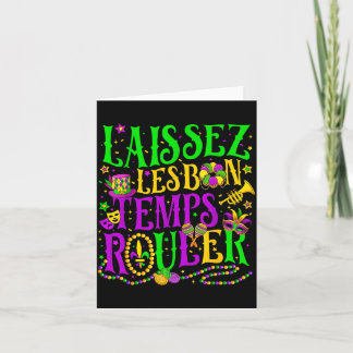 Herr-Shirt Laissez Les Bon Temps Rouler Kort