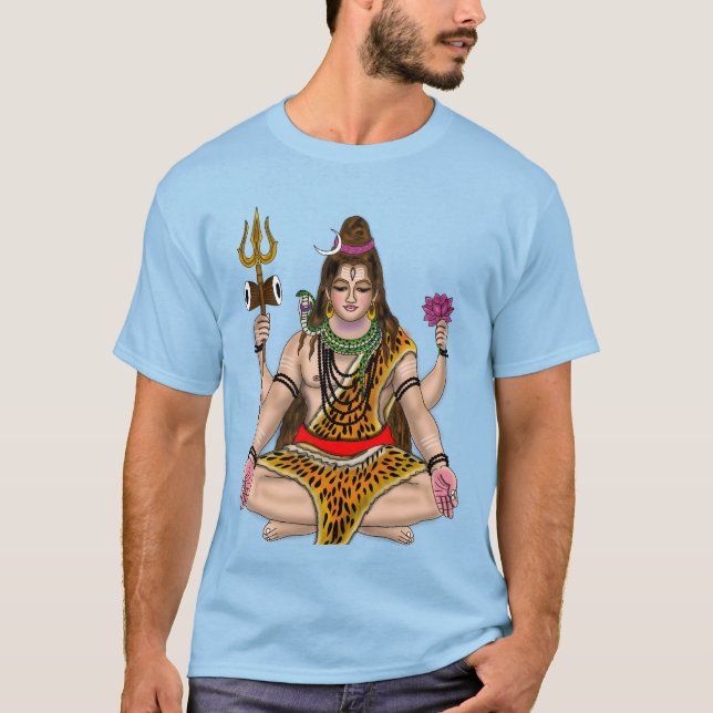 Herr Shiva T-shirts (Framsida)