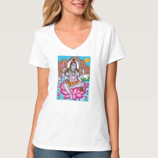 Herr Shiva T-shirts (Framsida)