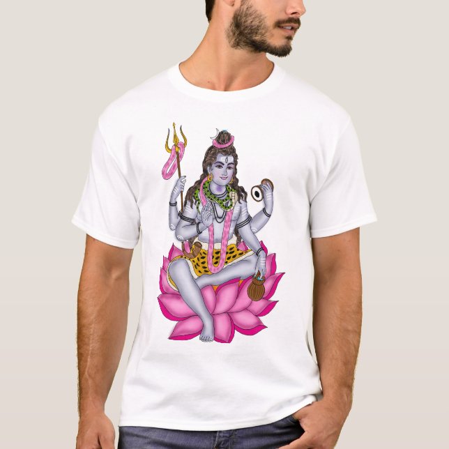 Herr Shiva T-shirts (Framsida)