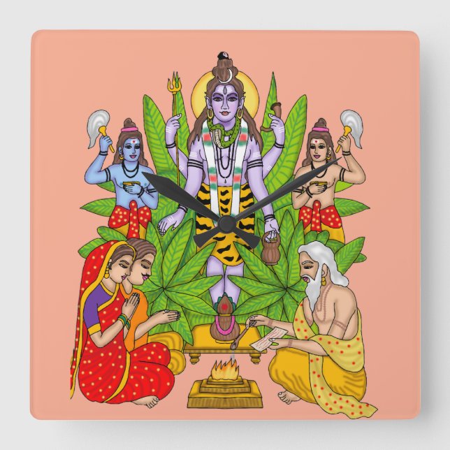 Herr Shiva Väggur (Framsida)