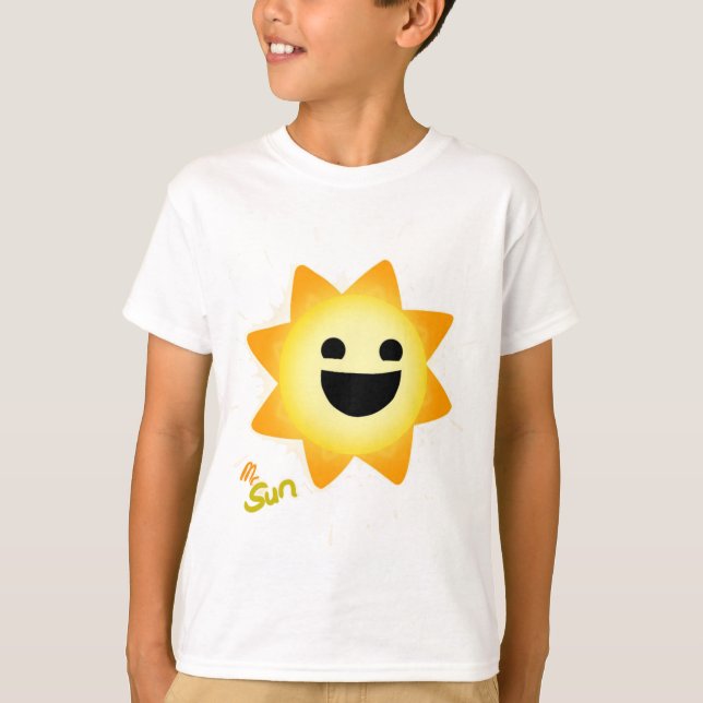 Herr Sol från Sprunki 3D T Shirt (Framsida)