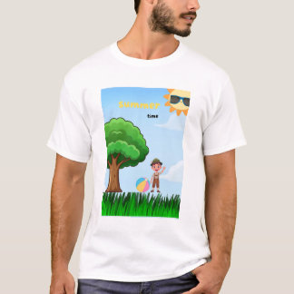 Herr sommar t-shirt
