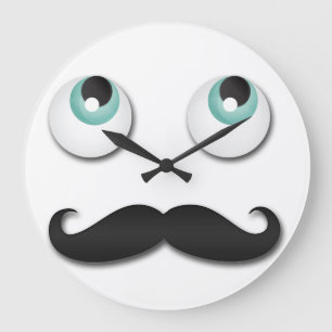 Herr stache stor klocka