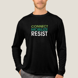 Herr stil långärmad t-shirt Tri-Blend skjorta