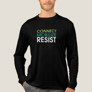 Herr stil långärmad t-shirt Tri-Blend skjorta