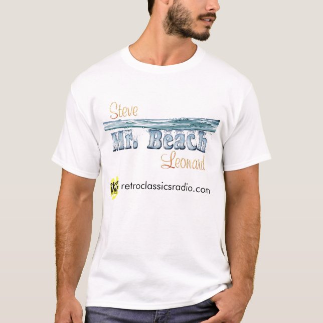 "Herr strand" skjorta T-shirt (Framsida)