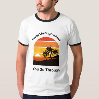Herr T-röja med positivt tänkesätt för män T Shirt