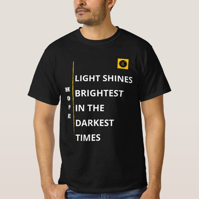 Herr T-Shirt - Hope Vibe (Framsida)