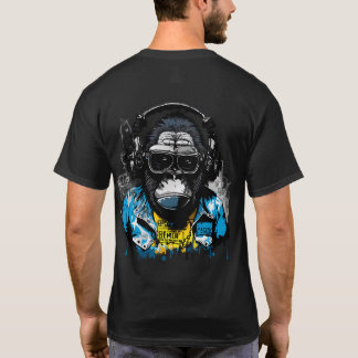 Herr T-shirt i mörk färg