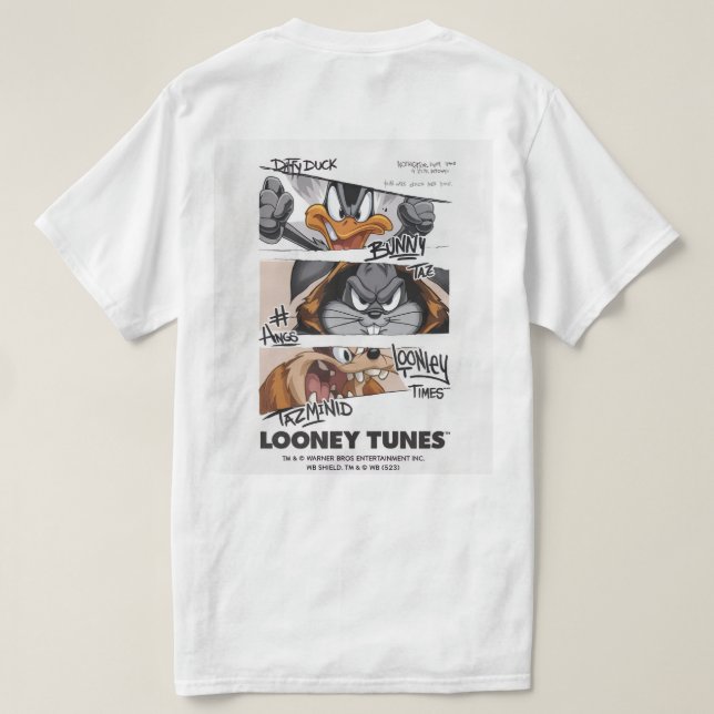 herr t-shirt med design (Design baksida)