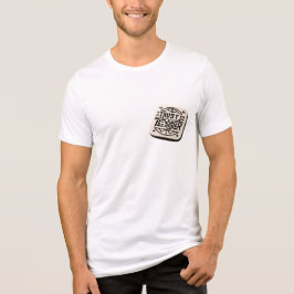 Herr T-shirt med en cool inskription