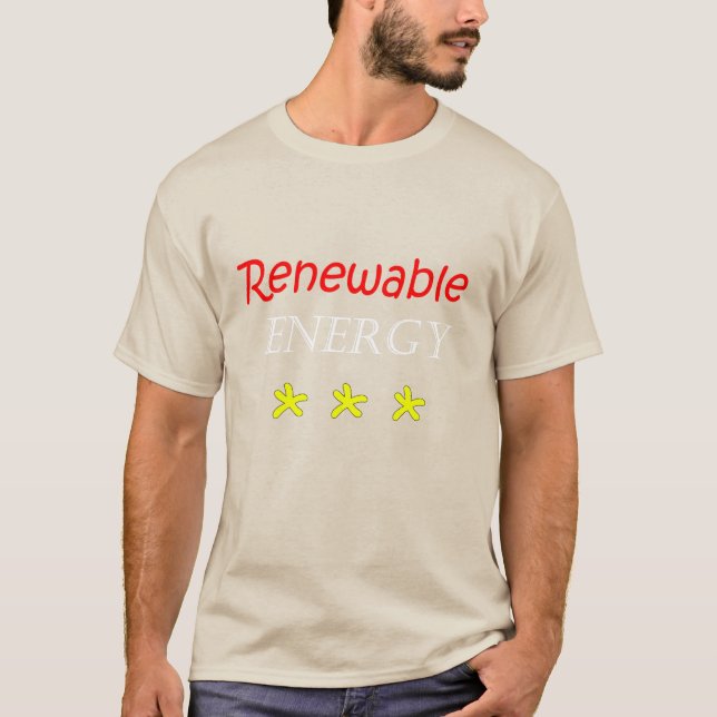Herr T-shirt med en stilren design (Framsida)