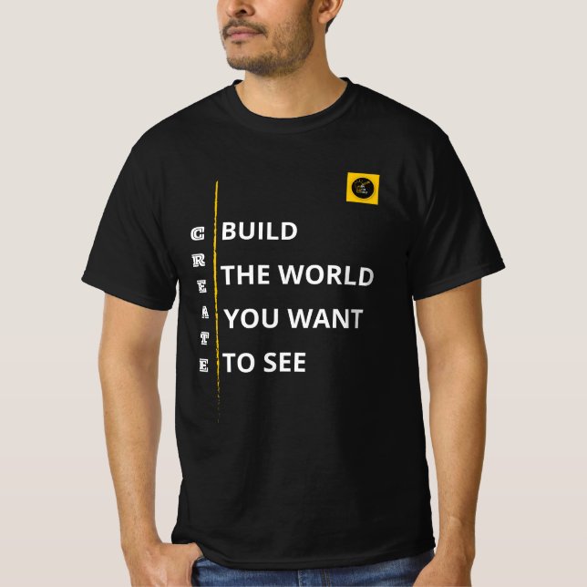 Herr T-Shirt - Skapa stämning (Framsida)