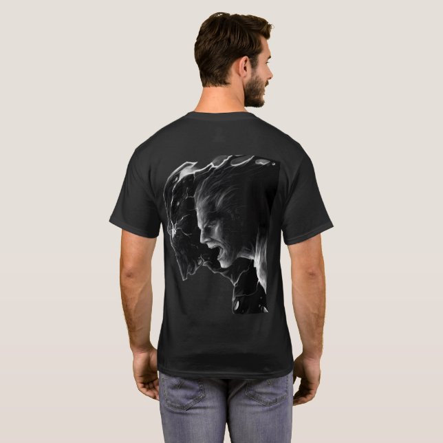 herr-t-shirt t shirt (Hel baksida)