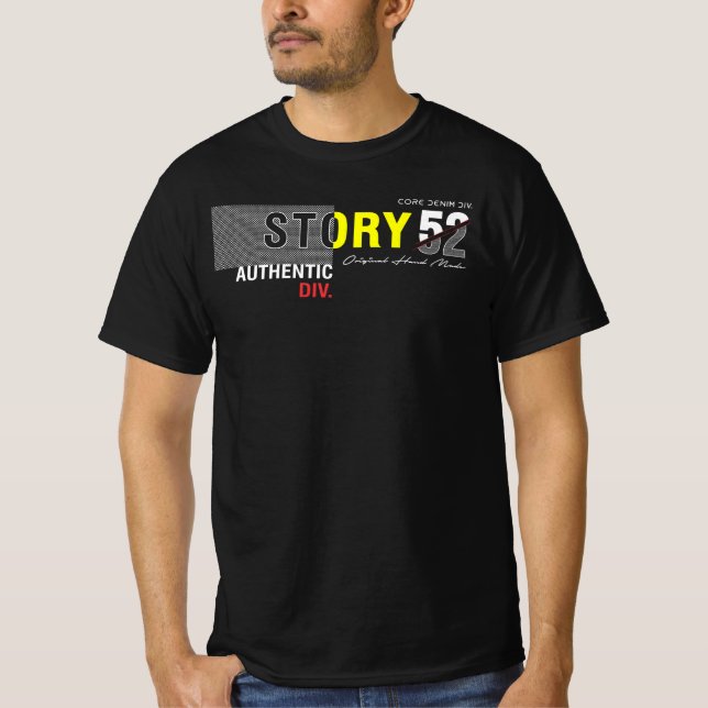 Herr T-Shirt Till Bra Pris (Framsida)