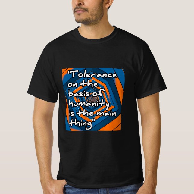 Herr T-shirt till vardags  (Framsida)