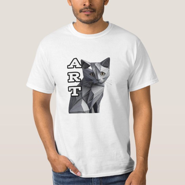 Herr T-shirt till vardags  (Framsida)